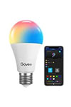Govee WLAN LED Lamp, Dimmable 9 W E27 RGBWW with Colour Changing Bulb, Compatible with Alexa and Google Assistant, A19 Decorative Bulbs for Home Decoration, Bar, Party, KTV, Stage